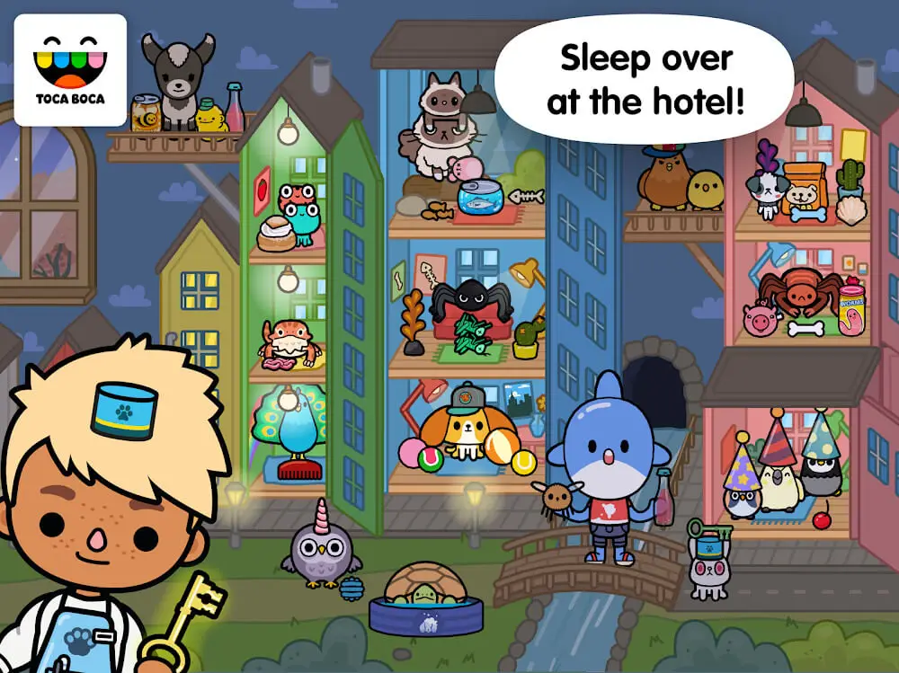Screenshot of the Toca Life: Pets game