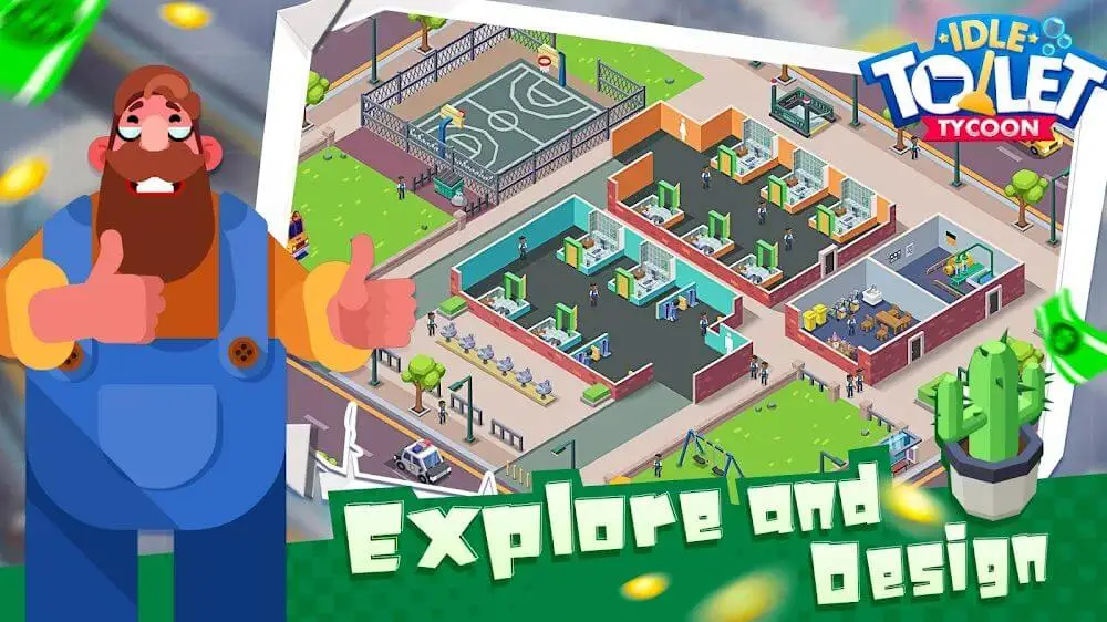Screenshot of the Toilet Empire Tycoon game