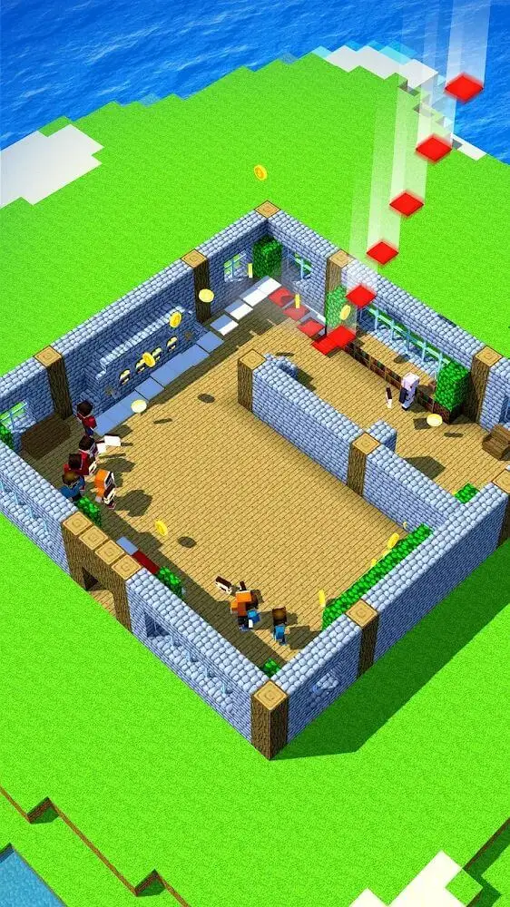 Screenshot of the Tower Craft app