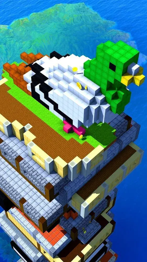 Screenshot of the Tower Craft app