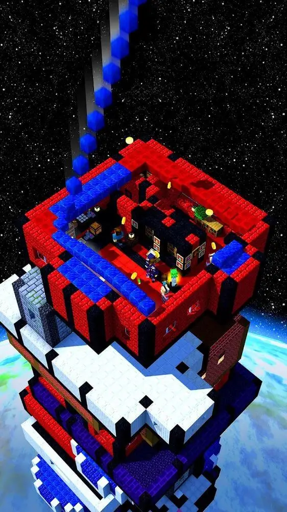 Screenshot of the Tower Craft app