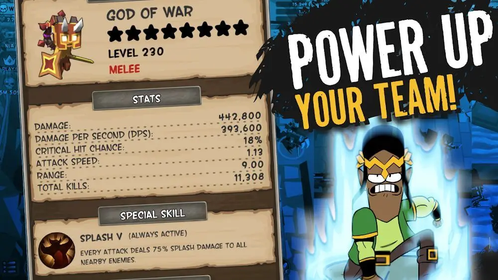 Screenshot of the Tower Defense Heroes app