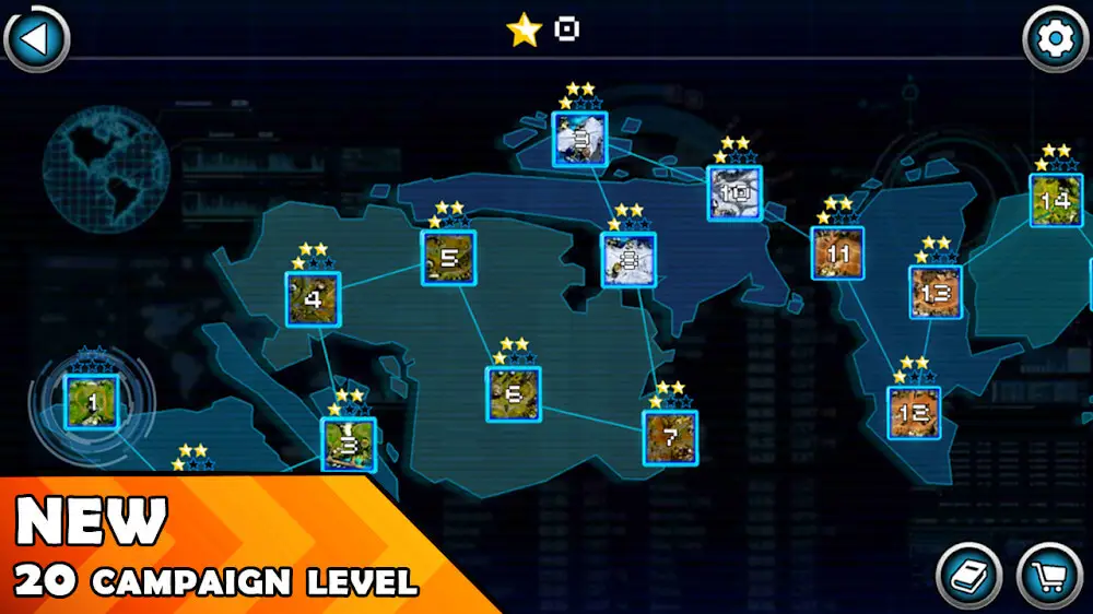 Screenshot of the Tower Defense Zone 2 game