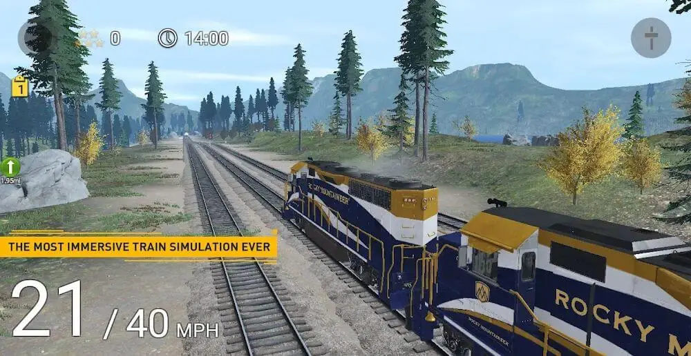 Screenshot of the Trainz Simulator 3 game
