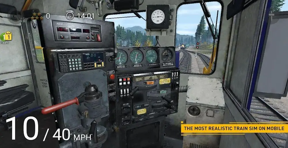 Screenshot of the Trainz Simulator 3 game