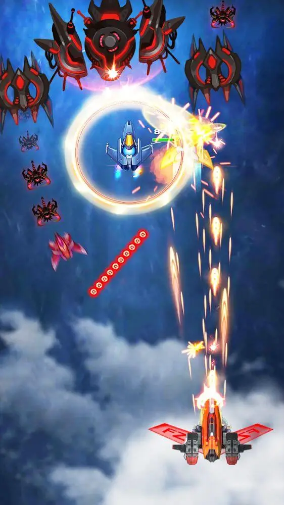 Screenshot of the Transmute: Galaxy Battle game