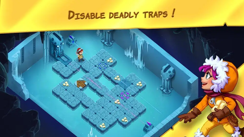 Screenshot of the Treasure Temples game