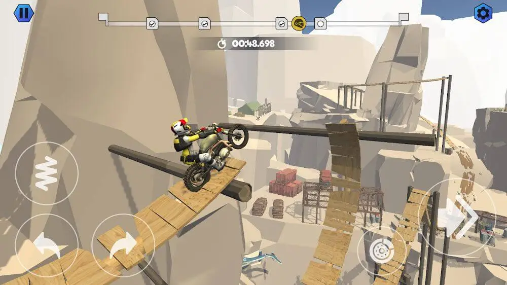Screenshot of the Trial Xtreme Freedom game