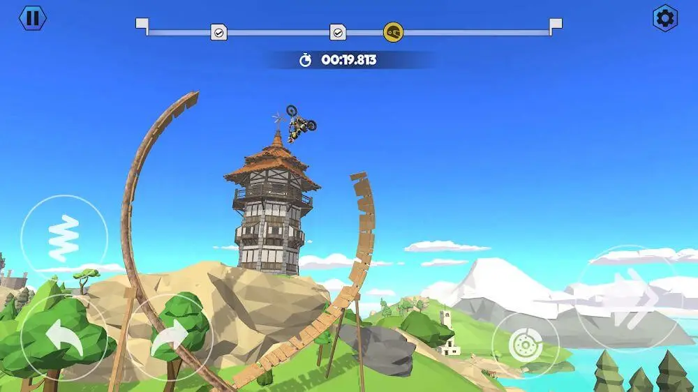 Screenshot of the Trial Xtreme Freedom game