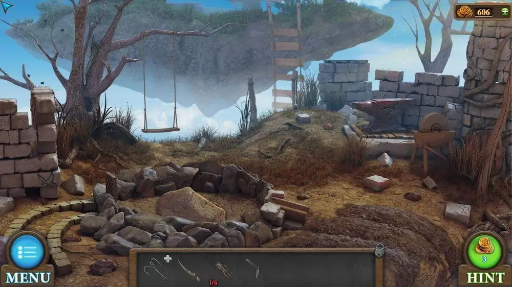 Screenshot of the Tricky Doors game