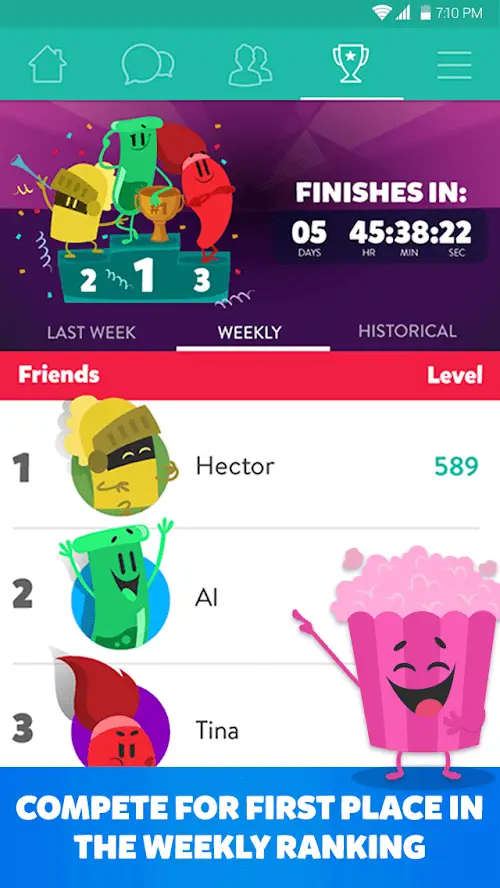 Screenshot of the Trivia Crack Premium app