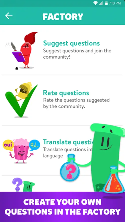 Screenshot of the Trivia Crack Premium app