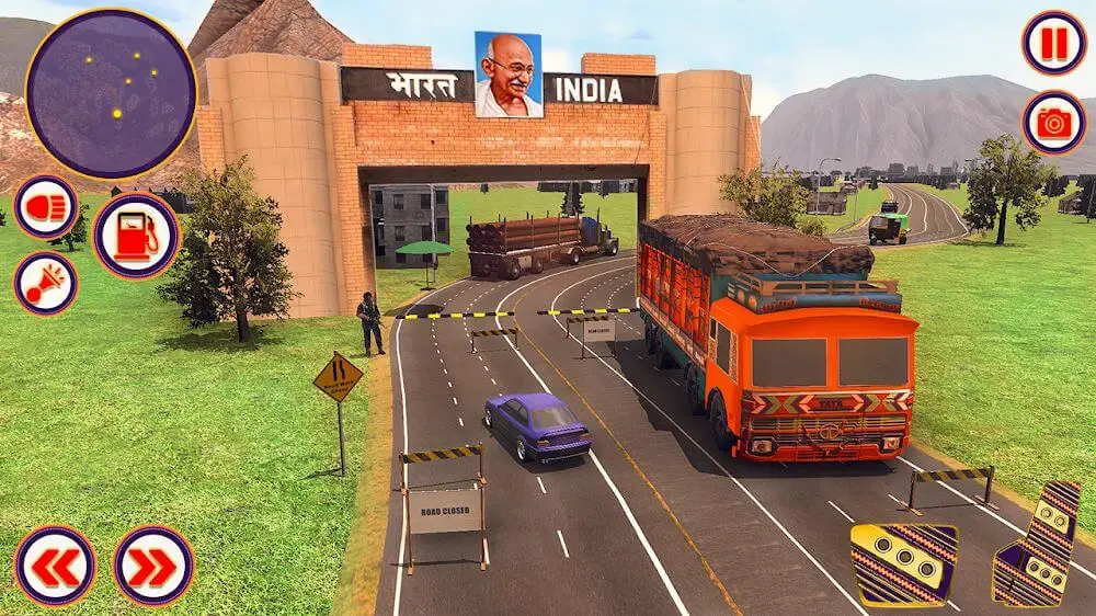 Screenshot of the Truck Driving Simulator Games game