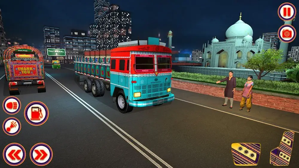 Screenshot of the Truck Driving Simulator Games game