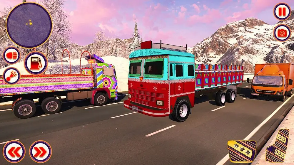 Screenshot of the Truck Driving Simulator Games game