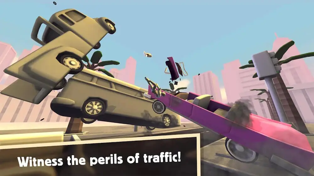 Screenshot of the Turbo Dismount game