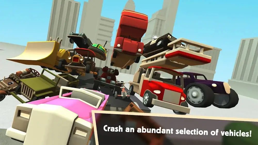 Screenshot of the Turbo Dismount game