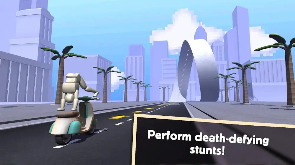 Screenshot of the Turbo Dismount game
