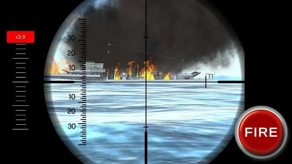 Screenshot of the U-boat Game game