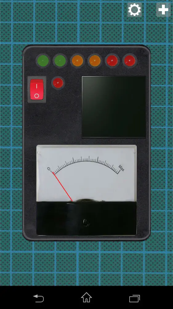 Screenshot of the Ultimate EMF Detector Pro app
