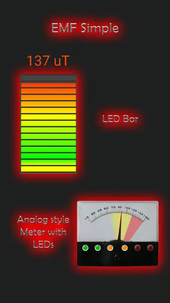 Screenshot of the Ultimate Ghost Detector app
