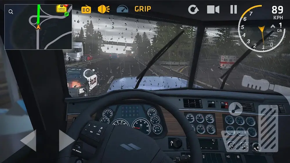 Screenshot of the Ultimate Truck Simulator game