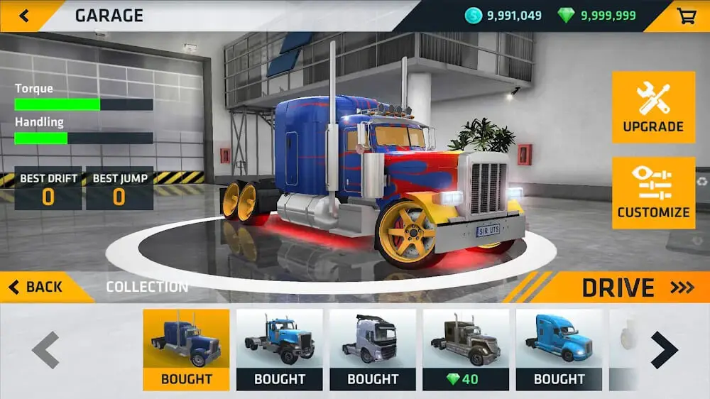 Screenshot of the Ultimate Truck Simulator game