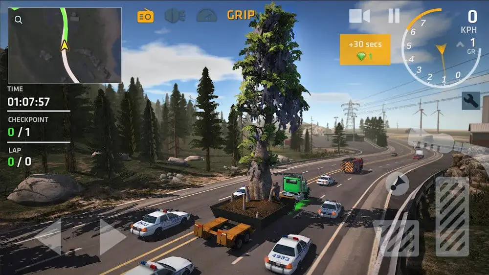 Screenshot of the Ultimate Truck Simulator game