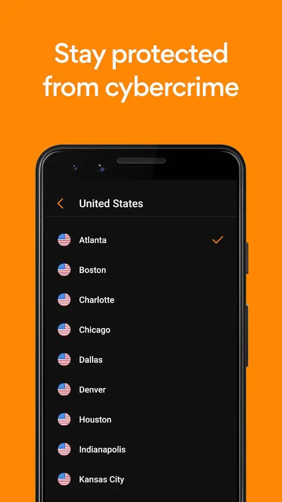 Screenshot of the UltraVPN (Hexatech) app