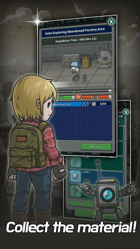 Screenshot of the Underworld: The Shelter app