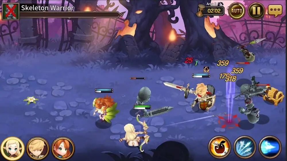 Screenshot of the Union League game