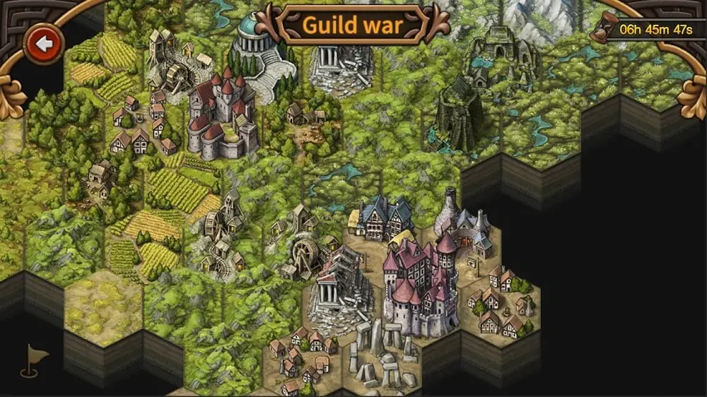Screenshot of the Union League game