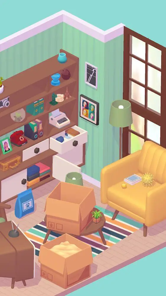 Screenshot of the Unpacking Master app