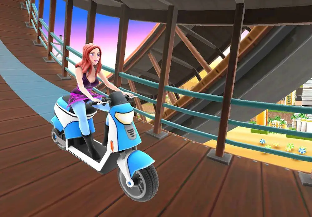 Screenshot of the Uphill Rush 2 USA Racing game
