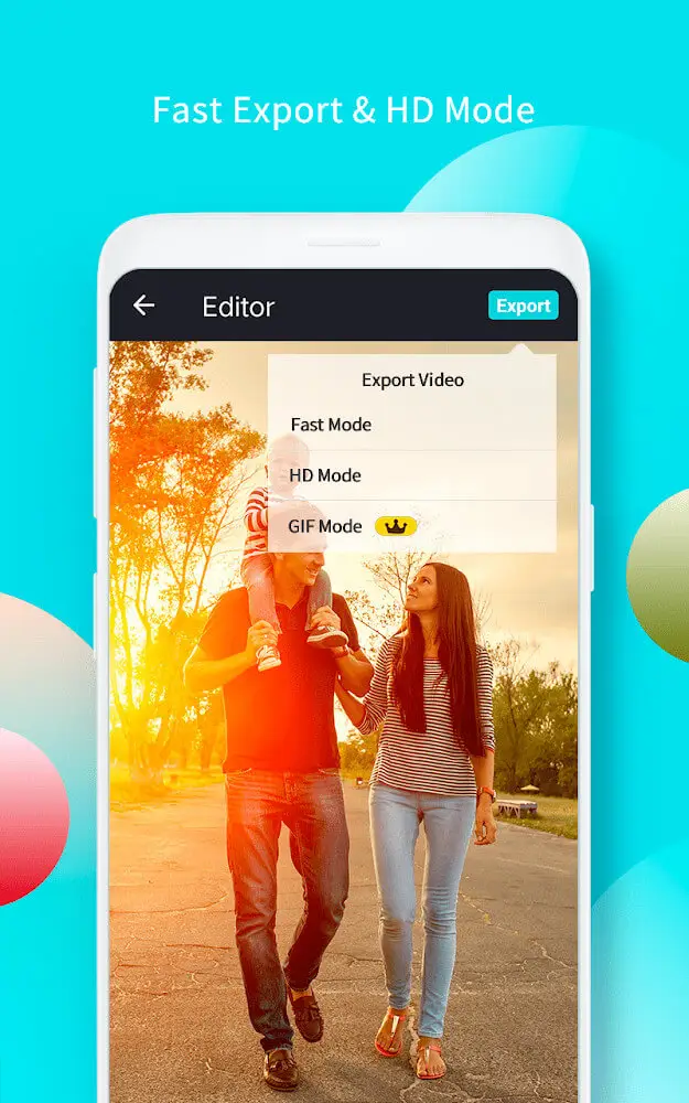 Screenshot of the VCUT Pro app
