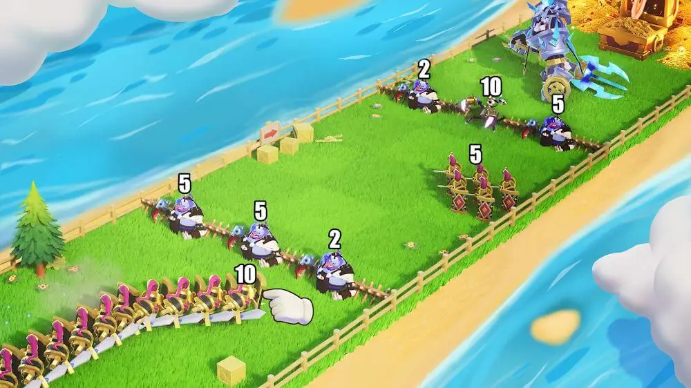 Screenshot of the Valor Legends: Idle RPG game