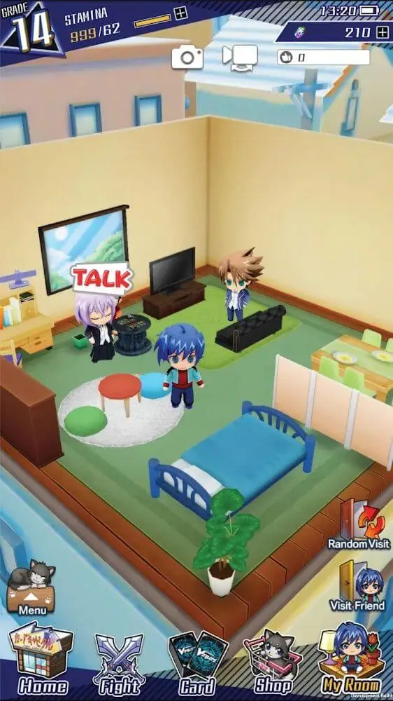 Screenshot of the Vanguard ZERO app