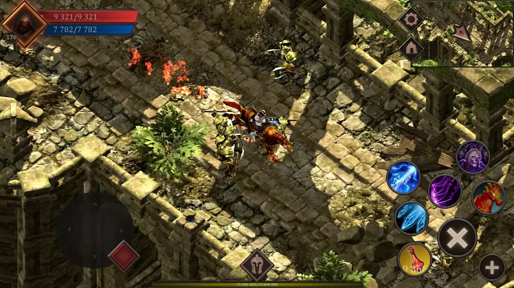 Screenshot of the Vengeance RPG 2D game