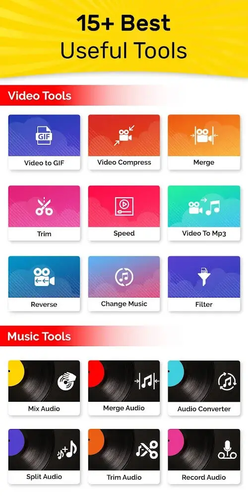 Screenshot of the VideoAdKing app