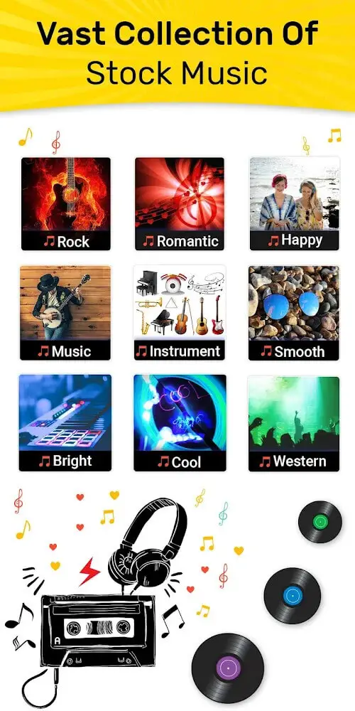 Screenshot of the VideoAdKing app