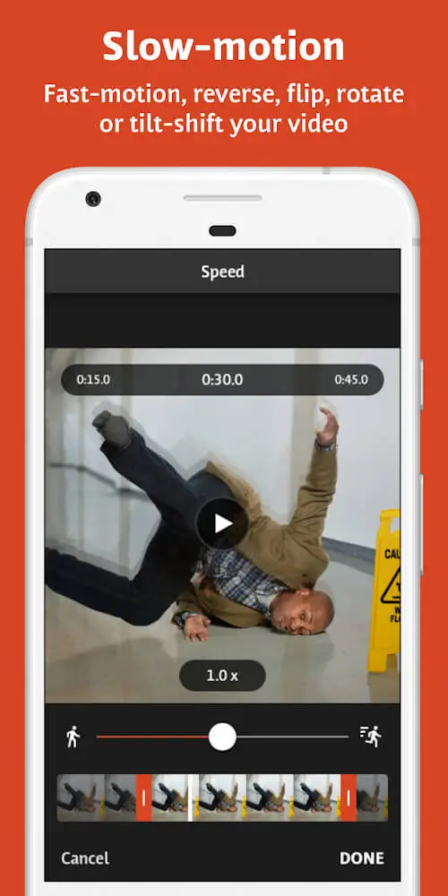 Screenshot of the Videoshop - Video Editor app