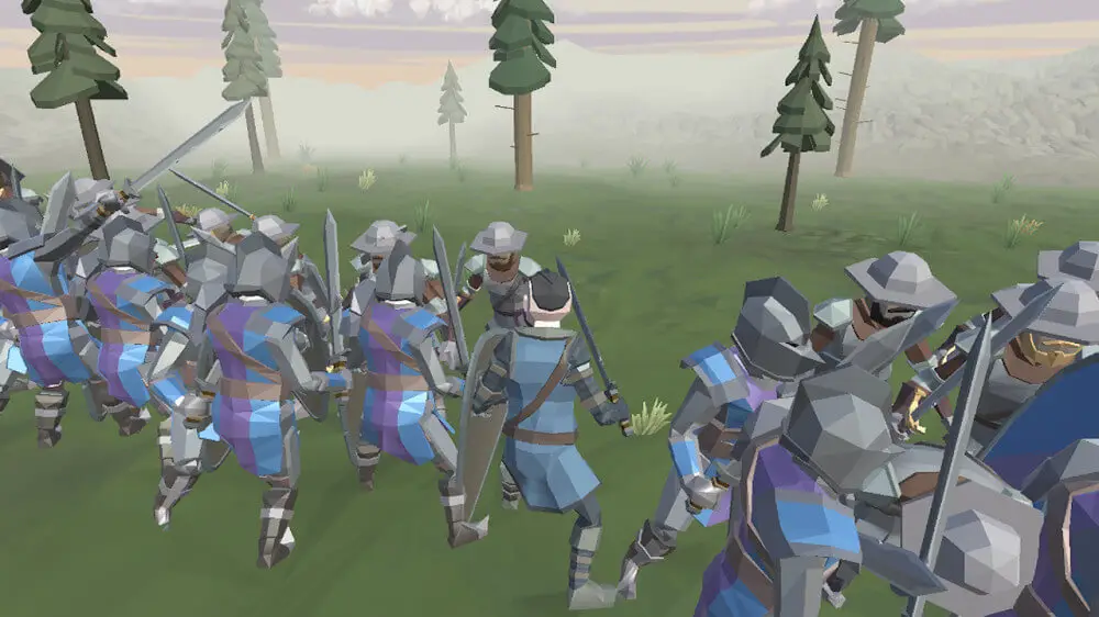 Screenshot of the Viking Wars game