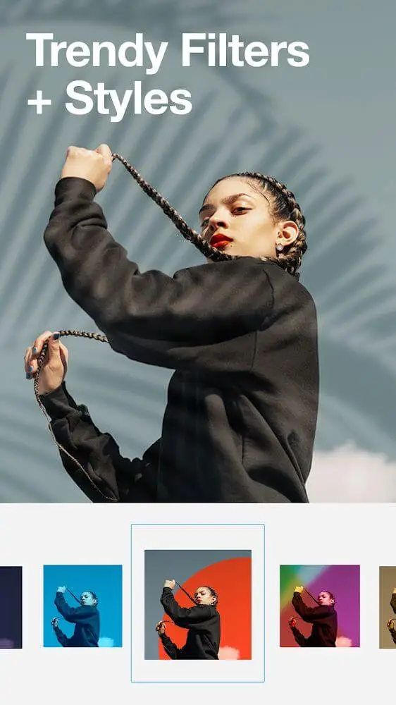 Screenshot of the Vimeo Create app