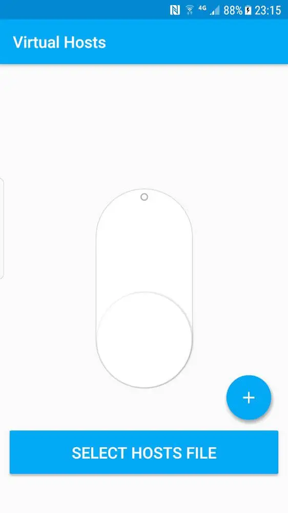 Screenshot of the Vpn Hosts app