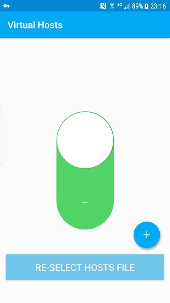Screenshot of the Vpn Hosts app