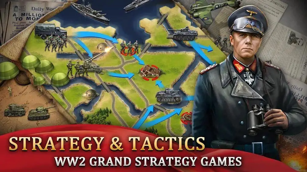 Screenshot of the WW2: Strategy & Tactics Games 1942 game
