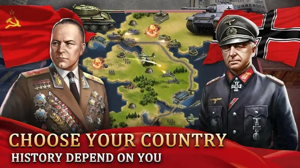 Screenshot of the WW2: Strategy & Tactics Games 1942 game