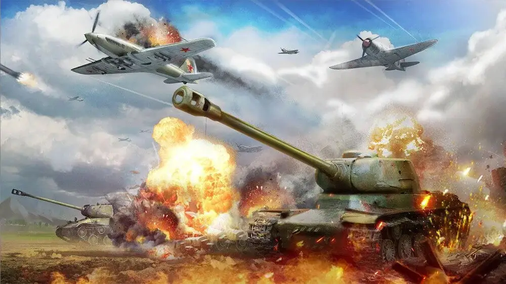 Screenshot of the WW2: War Strategy Commander Conquer Frontline game