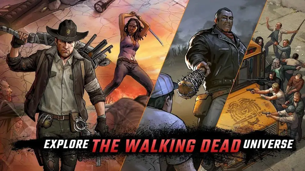Screenshot of the Walking Dead: Road to Survival game