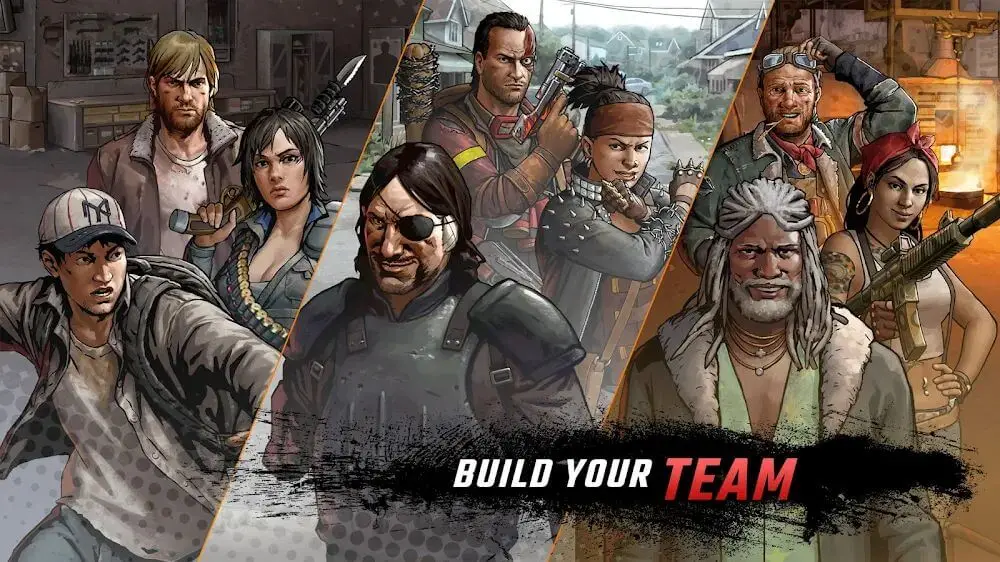 Screenshot of the Walking Dead: Road to Survival game